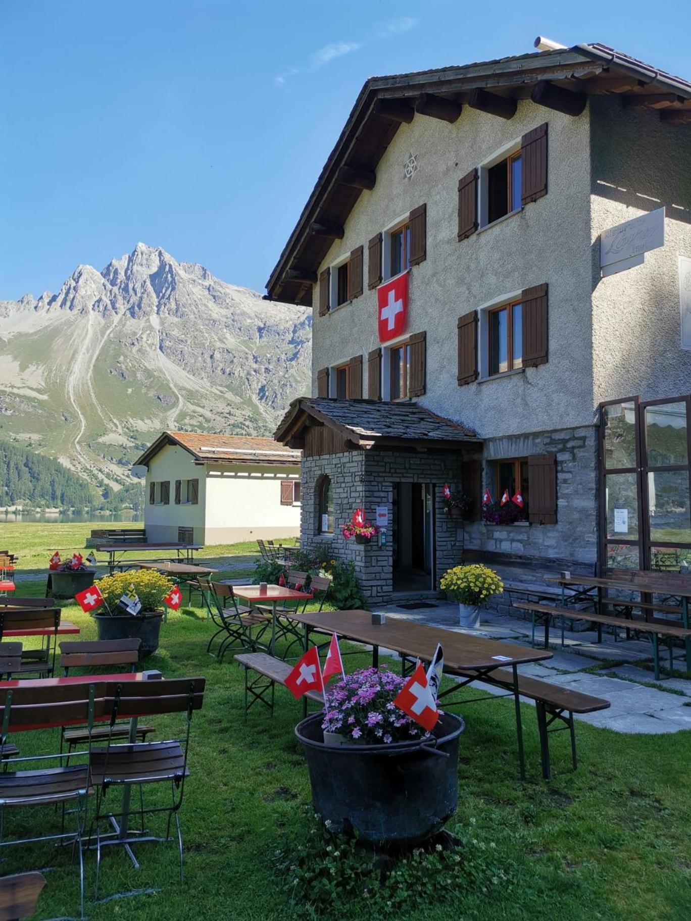 Hotel Ristorante Lagrev Maloja Eksteriør billede